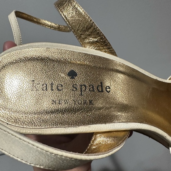 Kate Spade Wedge Ankle Strap Sandal Size 8 - Picture 13 of 16